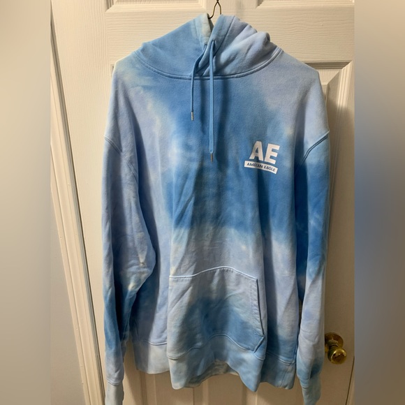 American Eagle Blue Hoodie Size XL - Picture 1 of 4